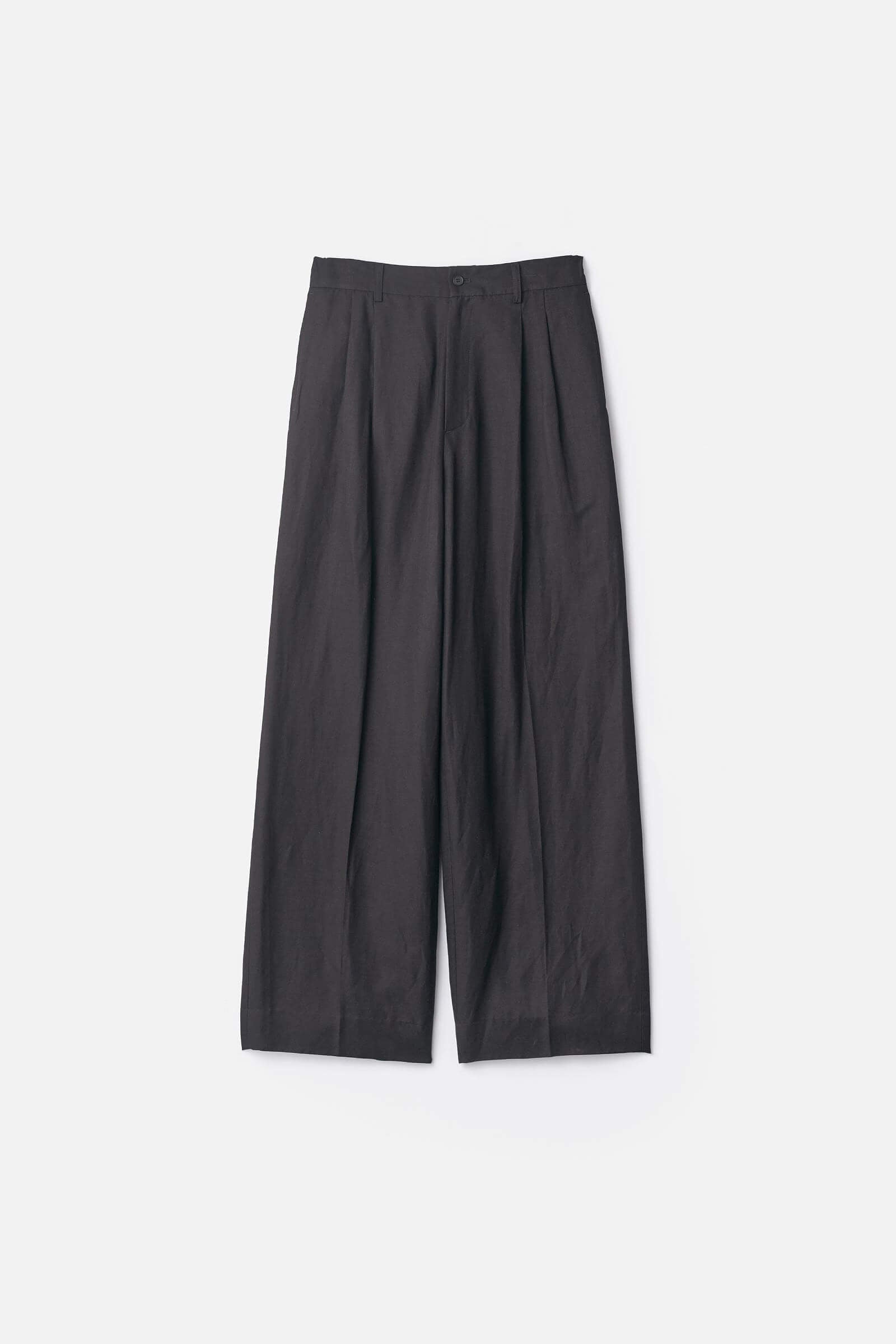 Vis Li Ra Twill Easy Long Wide Trousers