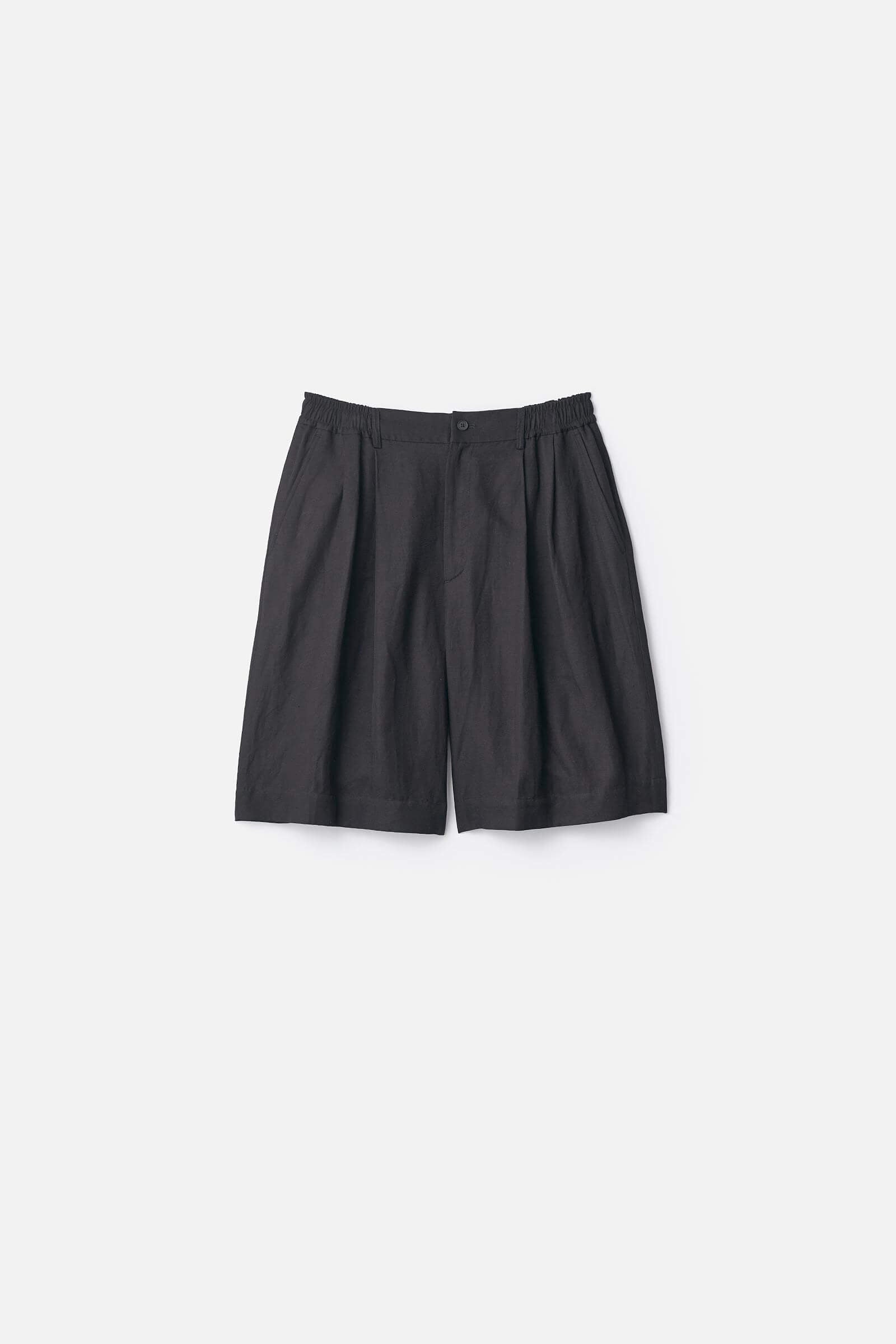 Vis Li Ra Twill Wide Easy Short Trousers