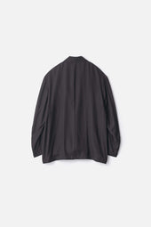 RAYON SILK FLANNEL SINGLE BREASTED JACKET