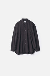 RAYON SILK FLANNEL OVERSIZED DOWN PAT SHIRT