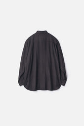 RAYON SILK FLANNEL OVERSIZED DOWN PAT SHIRT
