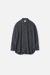 CUPRO TWILL OVERSIZED LS SHIRT