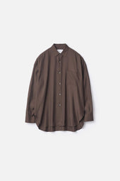 CUPRO TWILL OVERSIZED LS SHIRT