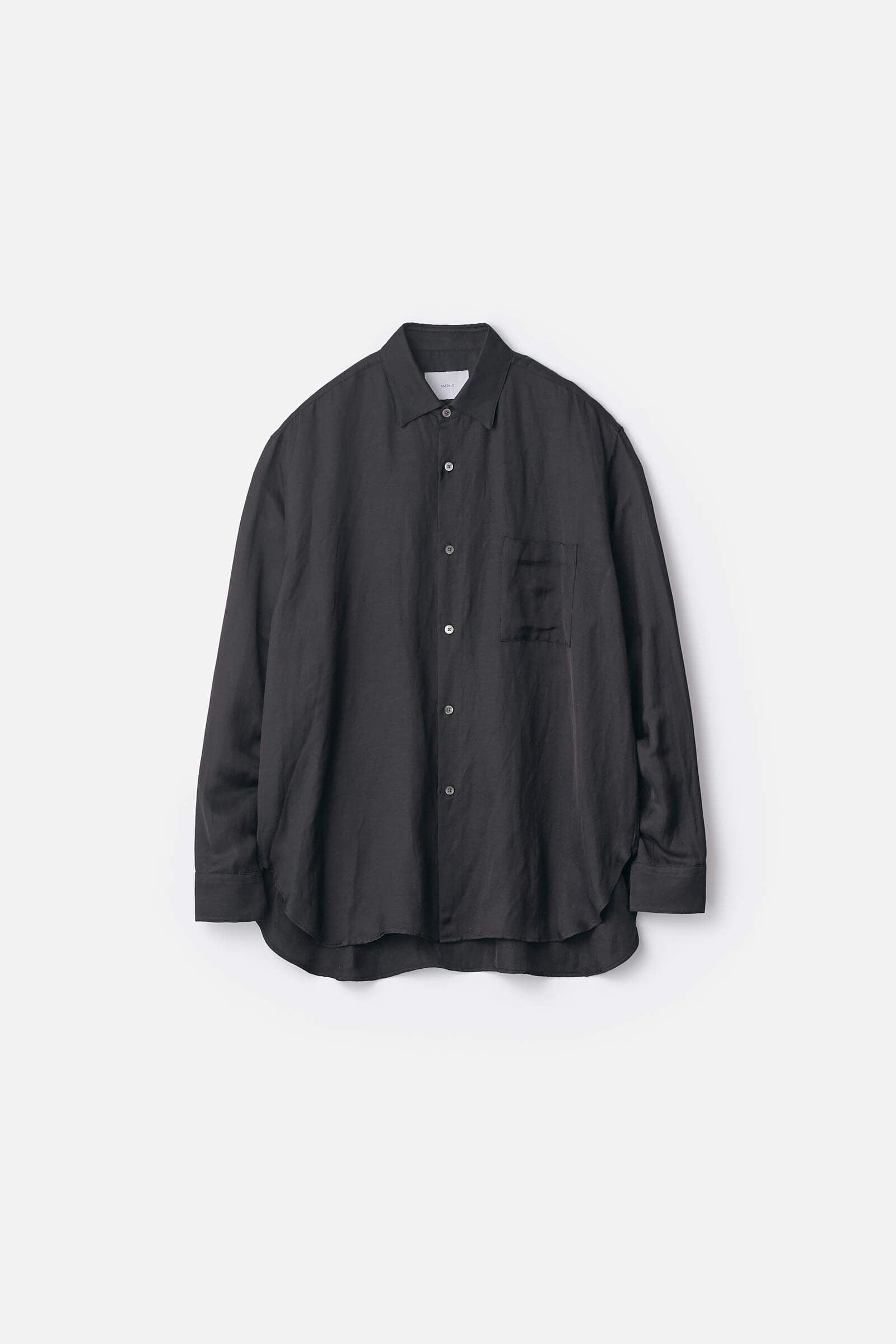 Vis Li Bright Twill Oversized Ls Shirt