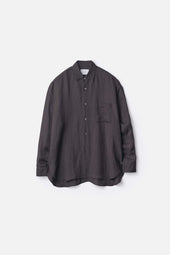 Vis Li Bright Twill Oversized Ls Shirt