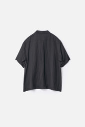 Vis Li Bright Twill Open Collar Ss Shirt