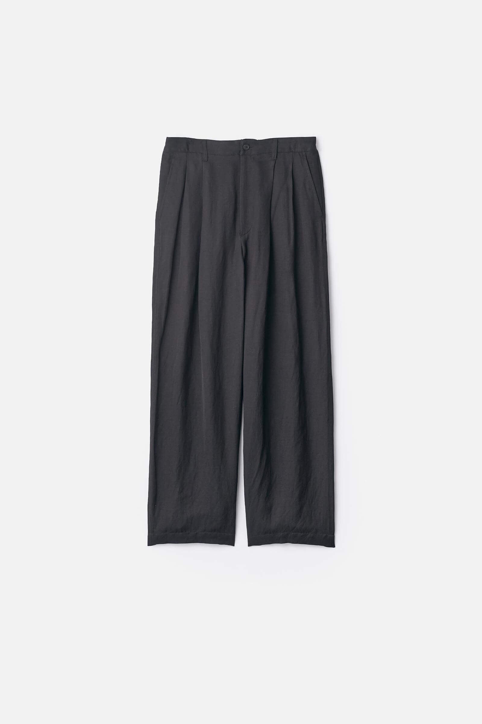 Vis Li Bright Twill Wide Easy Trousers