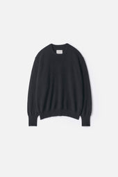 PURE CASHMERE KNIT CREW NECK LS