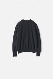 PURE CASHMERE KNIT CREW NECK LS