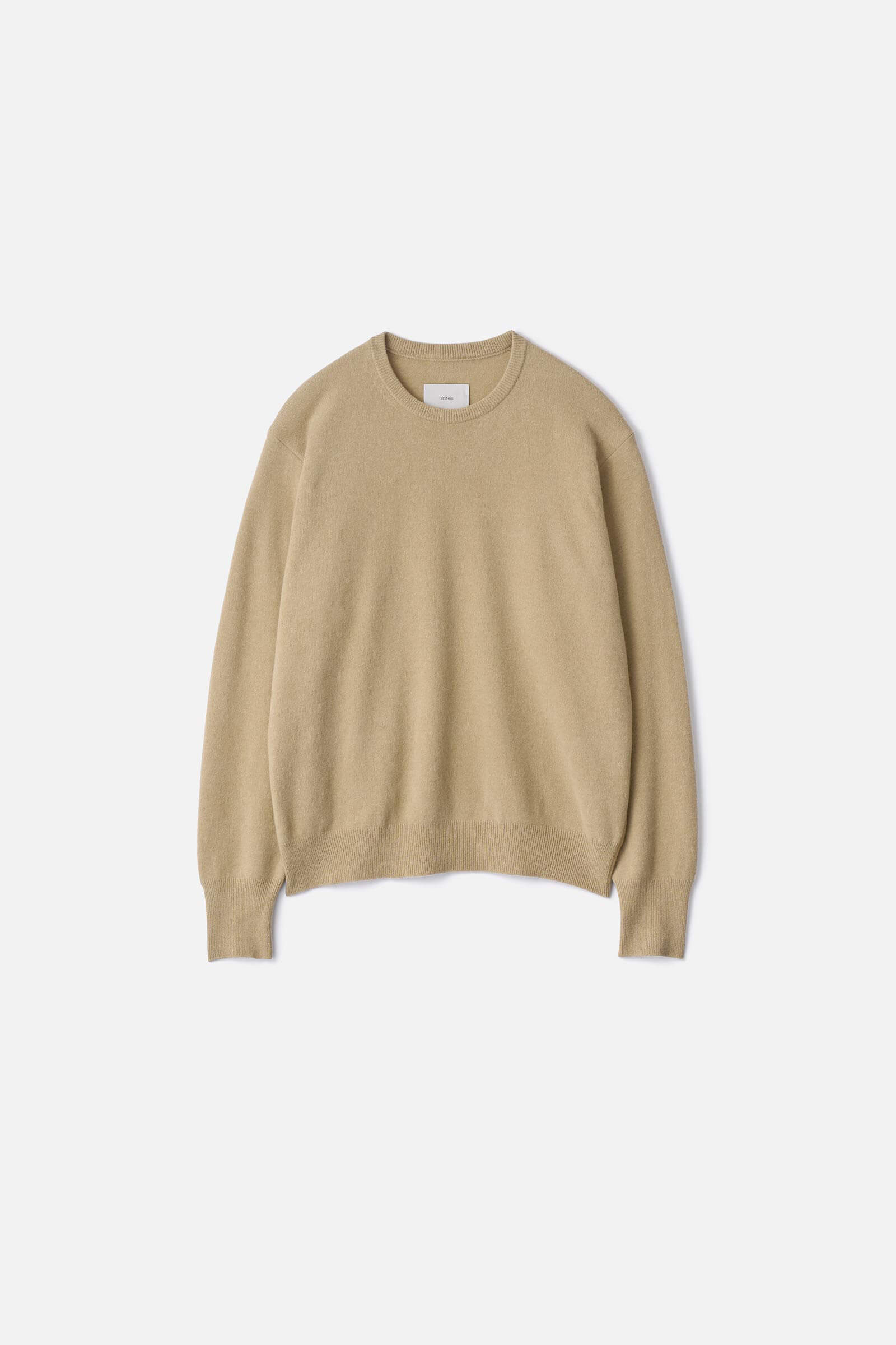 EXTRA FINE WOOL KNIT CREW NECK LS