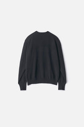 EXTRA FINE WOOL KNIT CREW NECK LS