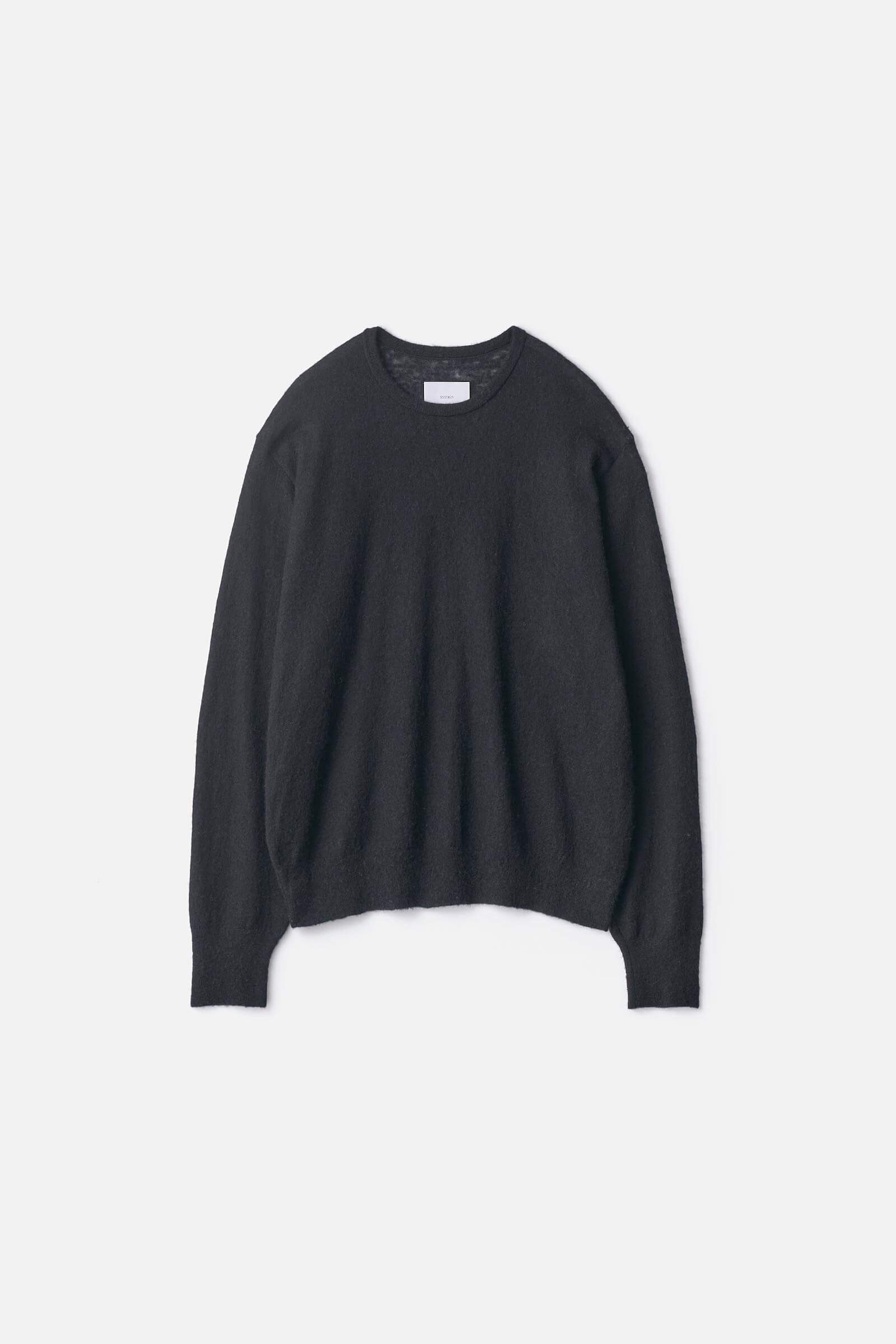 W Al Ny Knit Crew Neck Ls