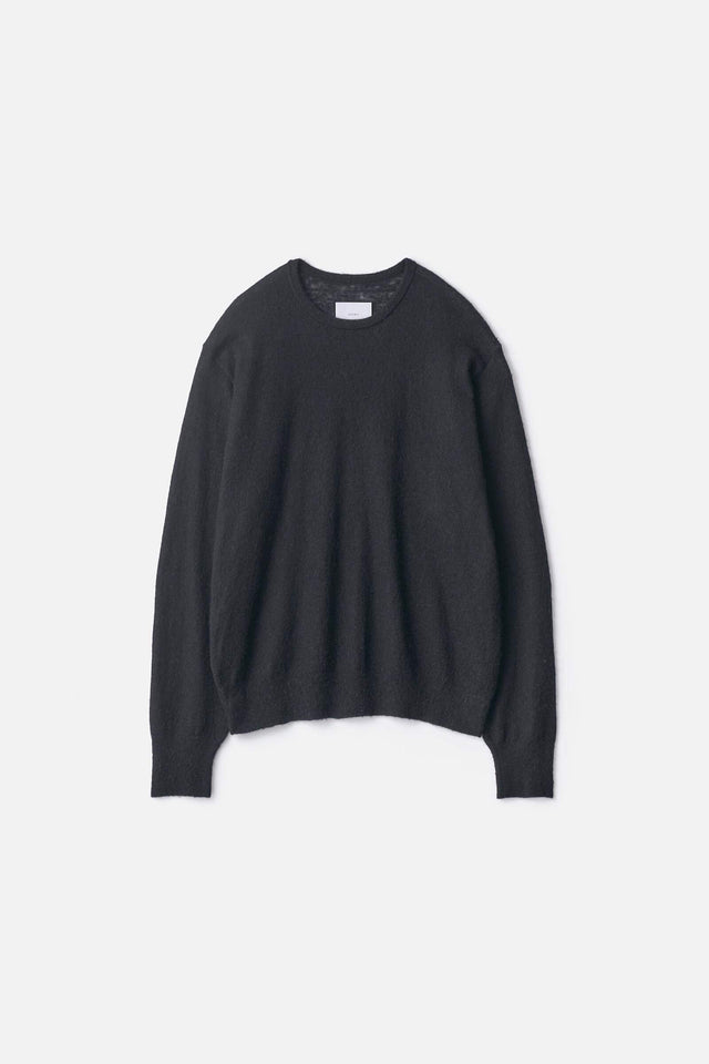 W/AL/NY KNIT CREW NECK LS