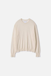 W Al Ny Knit Crew Neck Ls