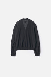 W Al Ny Knit V Neck Cardigan