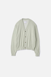 W Al Ny Knit V Neck Cardigan