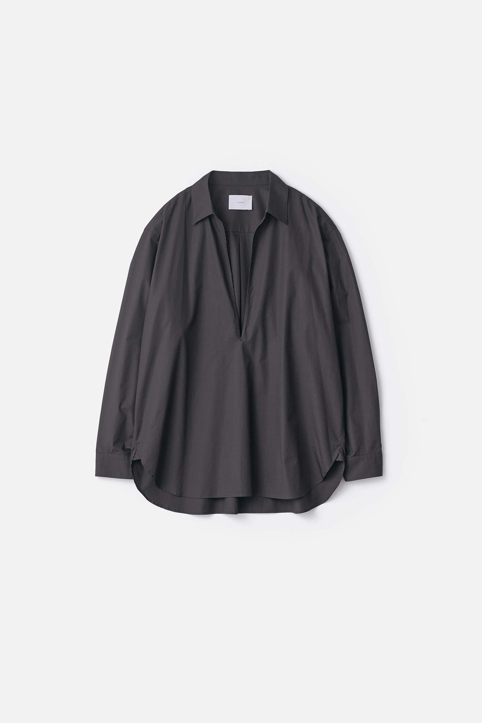 SUVIN COTTON OVERSIZED SKIPPER SHIRT