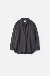 SUVIN COTTON OVERSIZED SKIPPER SHIRT