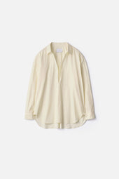 SUVIN COTTON OVERSIZED SKIPPER SHIRT