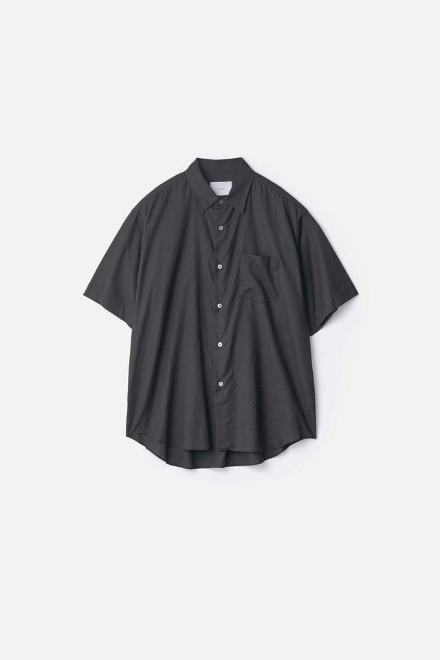 COTTON SILK OVERSIZED SS SHIRT