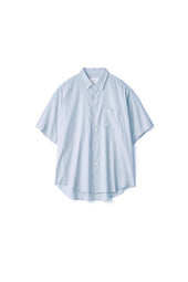 COTTON SILK OVERSIZED SS SHIRT