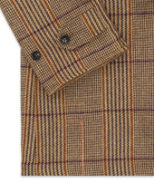 Stanford Cappotto Monopetto Reversibile In Lana Check