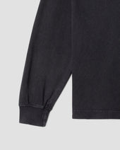 Stan OG Long Sleeve Tee (Washed Black / Lime)