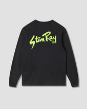 Stan OG Long Sleeve Tee (Washed Black / Lime)