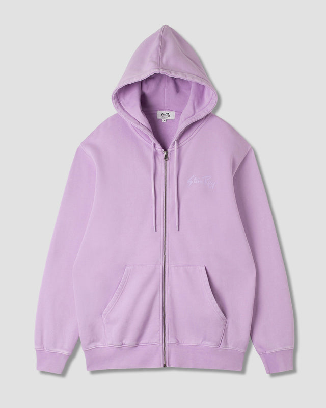 Stan OG Zip Hood (Washed Lavender)