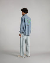 Western Shirt (Stonewashed Denim)