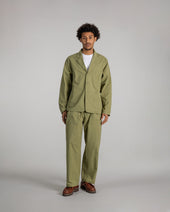 3 Pocket Jacket (Olive Sateen)