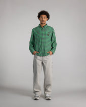 Flannel Shirt (Summer Green Plaid)