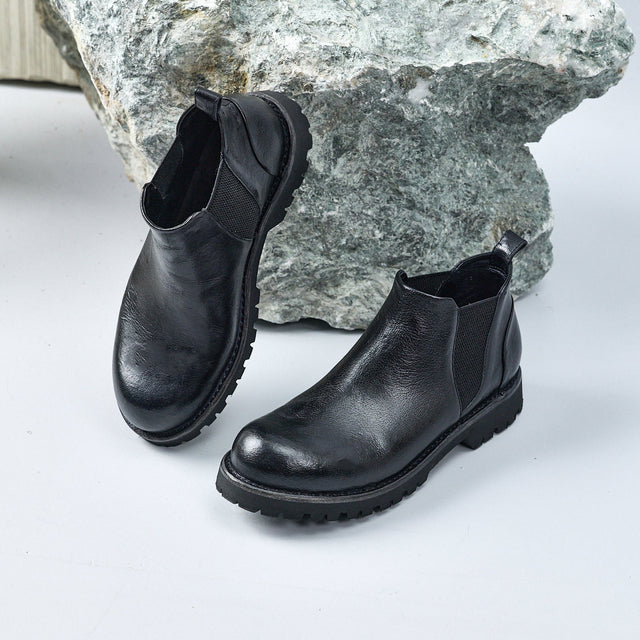 STIVALE IN PELLE ORIONE NERO