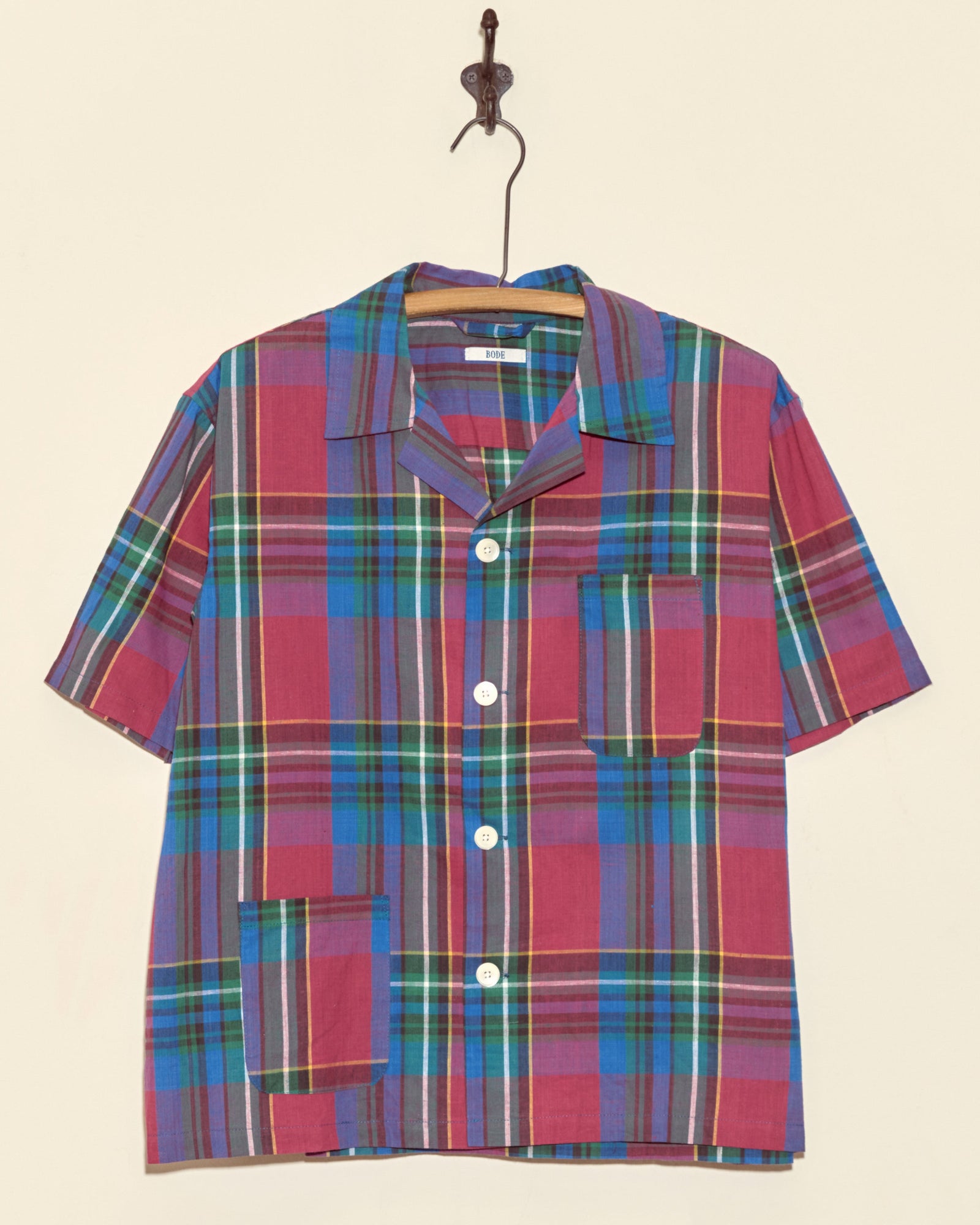 Fruit Plaid Shirt S M