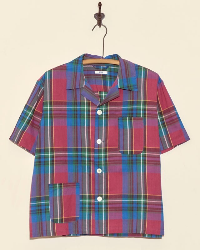 Stone Fruit Plaid Shirt - S/M