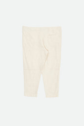 Undyed Organic Cotton Drawstring Pants