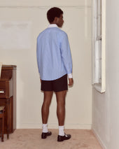 Striped Poplin Shirt