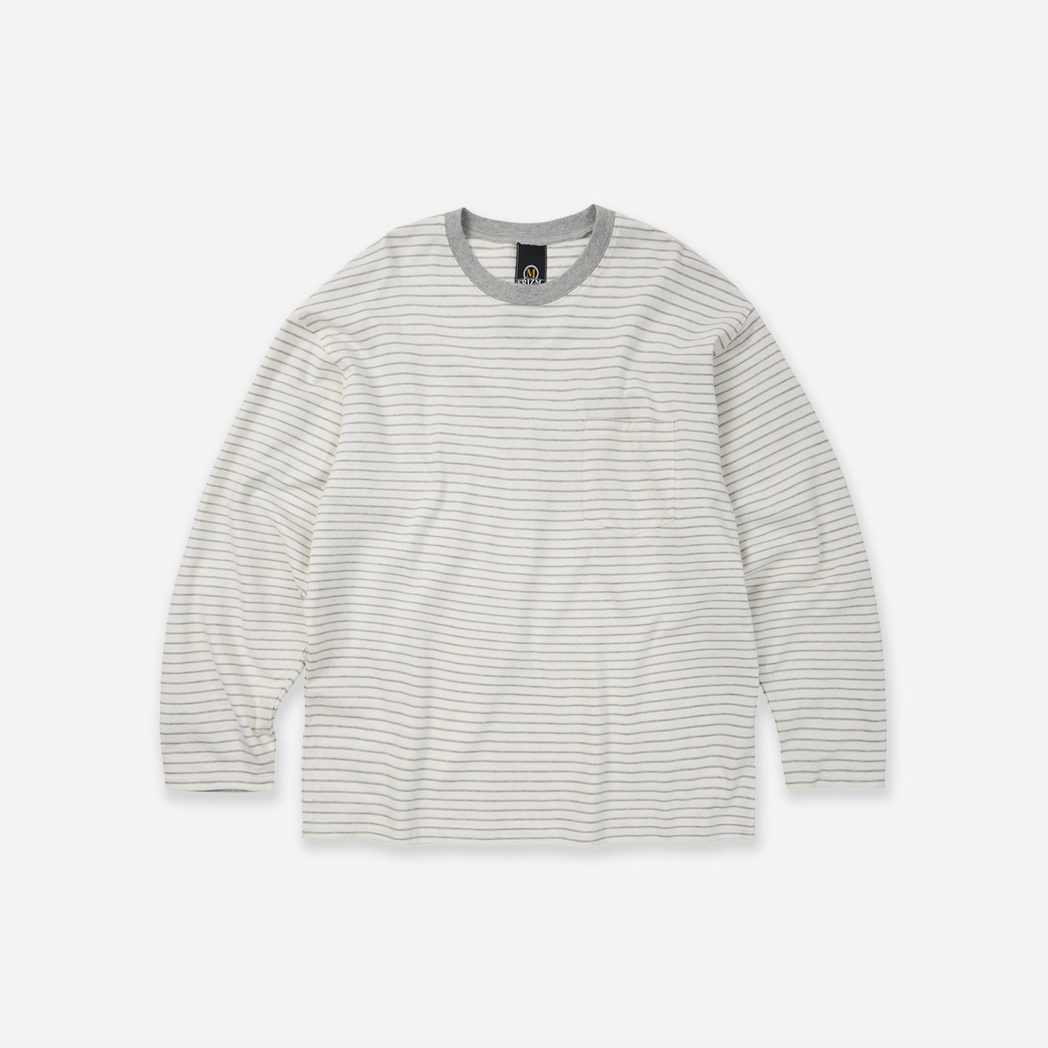 Stripe Relaxed Long Sleeve T Shirt