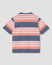Stripe Tee (Washed Red)