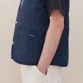 Stud Front Bomber Gilet