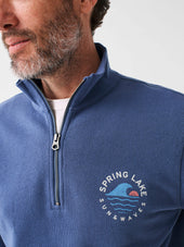 Spring Lake Long Sleeve Terry Quarter Zip