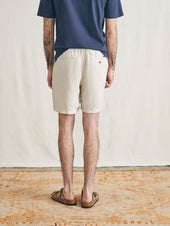 Essential Linen Short (6.5") - Weathered Sand