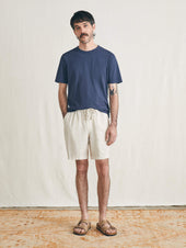 Essential Linen Short (6.5") - Weathered Sand