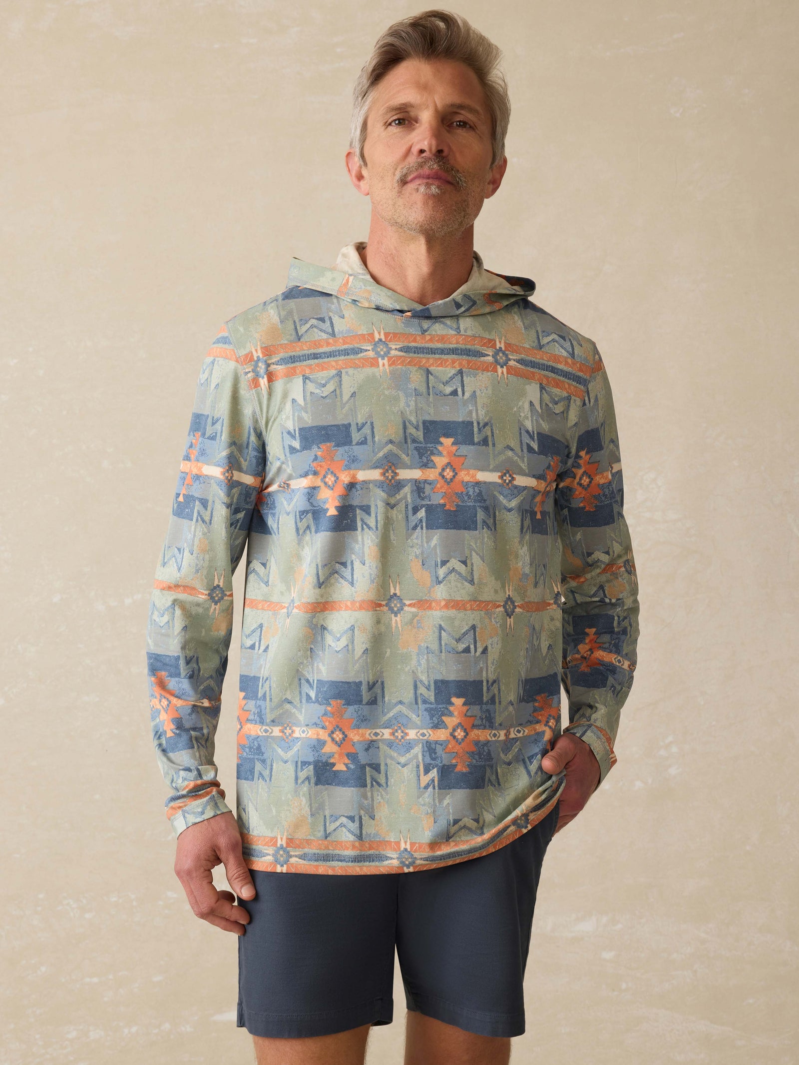 Doug Good Feather Shorelite Upf Hoodie