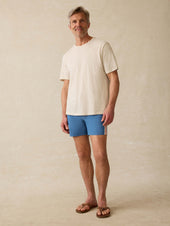 Biarritz Boardshort - Blue Horizon Stripe