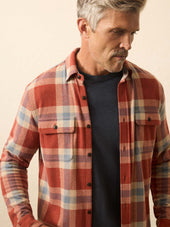 Legend™ Sweater Shirt - Copper Falls Plaid