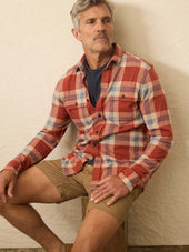 Legend™ Sweater Shirt - Copper Falls Plaid