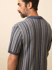 Short Sleeve Sweater Shirt