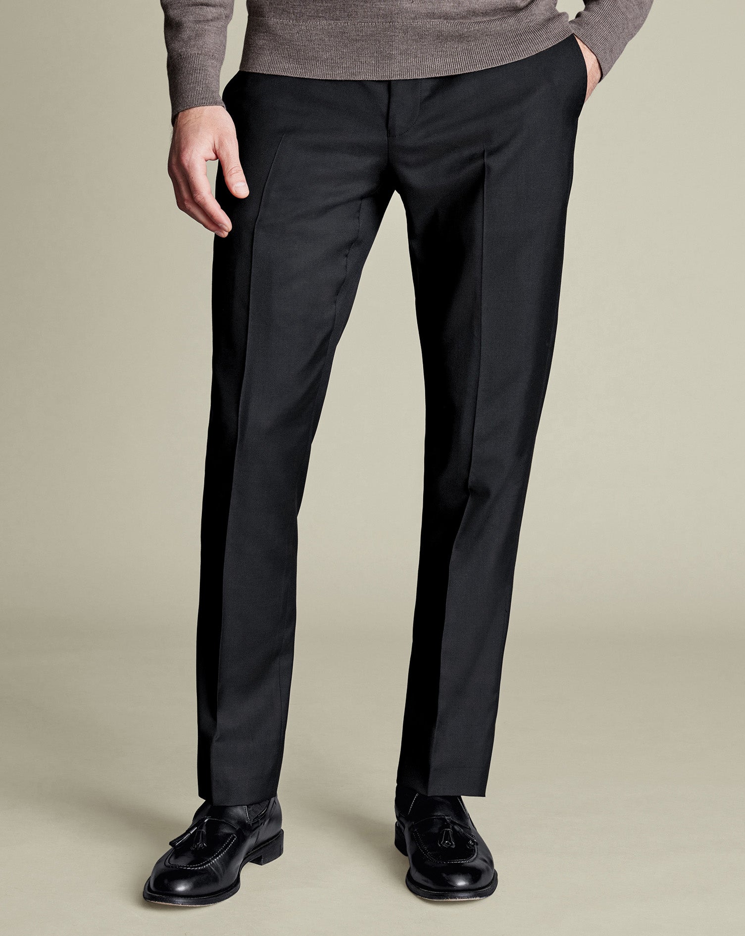Natural Stretch Twill Suit Pants