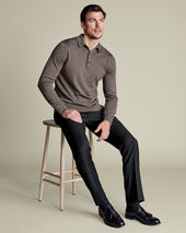 Natural Stretch Twill Suit Pants
